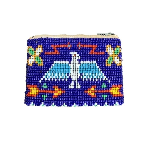 Vintage Handmade Beaded Coin Purse from Utah - Picture 1 of 4